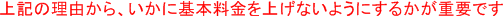 ��L�̗��R����A�����Ɋ�{�������グ�Ȃ��悤�ɂ��邩���d�v�ł�